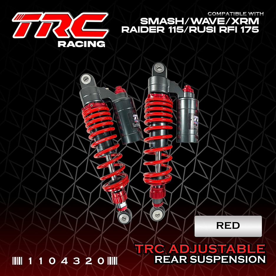 TRC Racing 320mm Rear Dual Shock Absorber Suspension For Wave Xrm Tmx