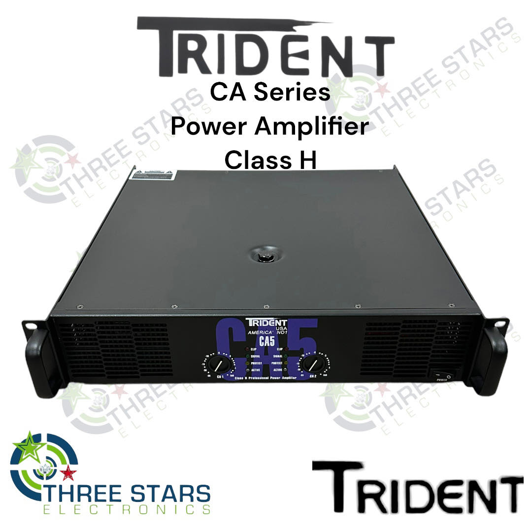 Imix Trident Ca Power Amplifier W X Rms Class H Shopee Philippines