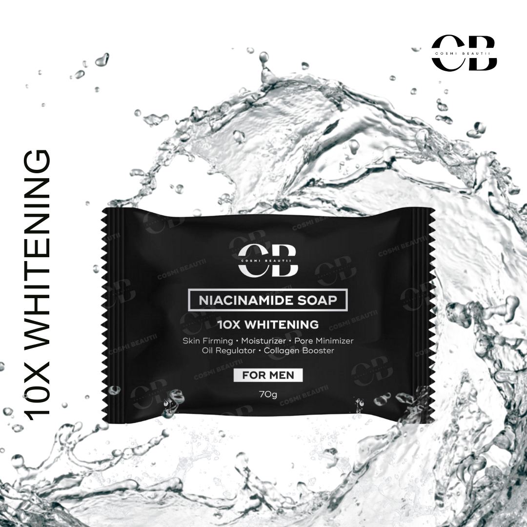 Cb Niacinamide Soap For Men X Whitening Soap Whitening All Skin Types