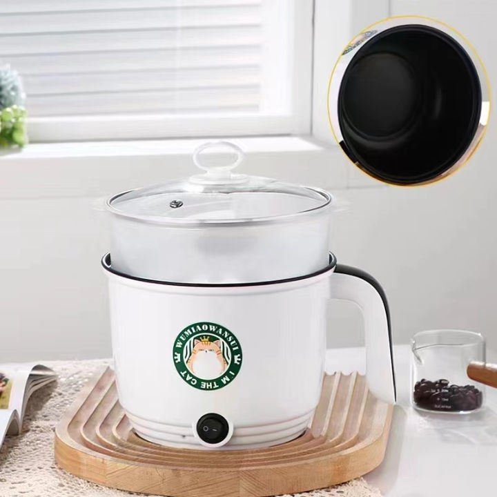 Mini Rice Cooker With Steamer Small Non Stick Hot Pot Multifunctional Electric Cooker L