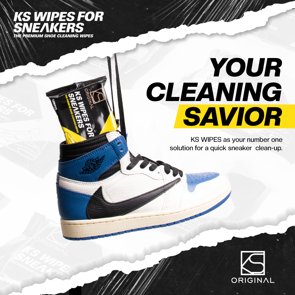 Ksoriginal Ks Wipes For Sneaker Cleaning White Shoes Best Shoe Care