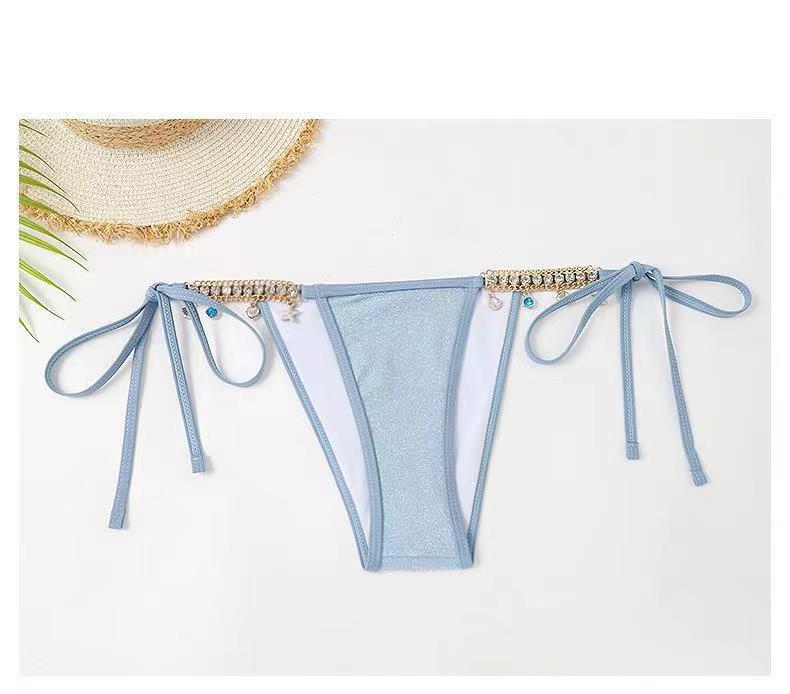 2026Sexy Bikini Bikini Resort Beach Hot Spring Korean Sexy Three Piece