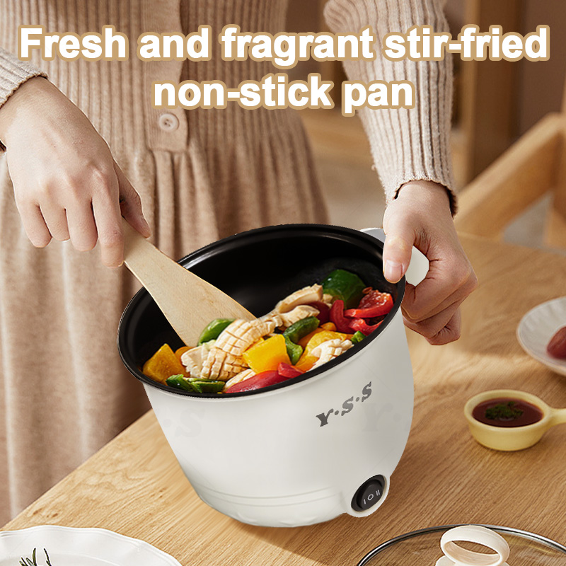 YSS Mini Rice Cooker Steamer Small Non Stick Hot Pot