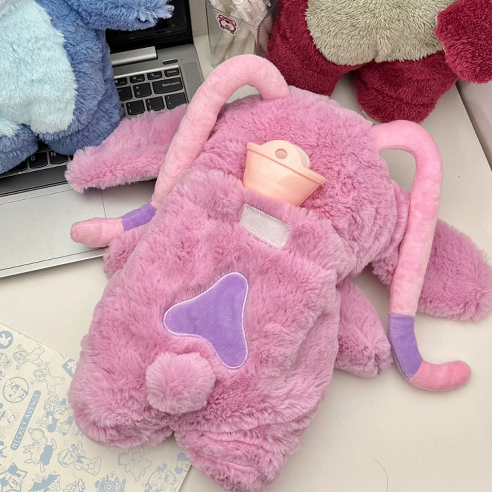 Anime Kawaii Turo Lilo Stitch Plush Hot Water Bottle Winter Women S