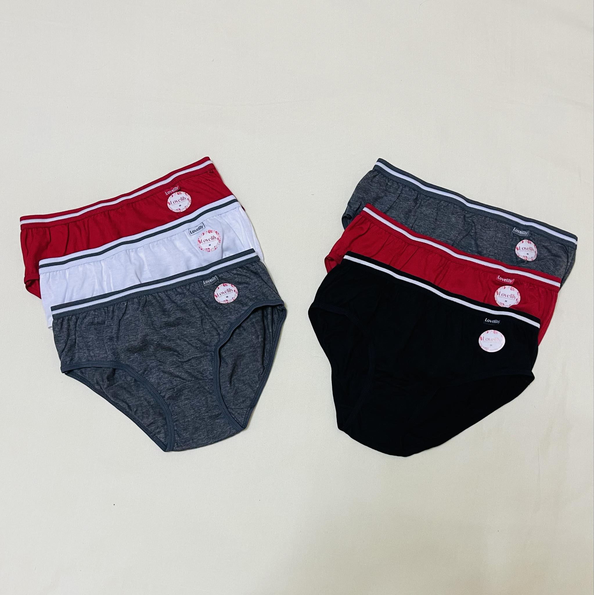 LOVELILY By SOEN Bikini Panty For Teens Adults LBBC One Dozen