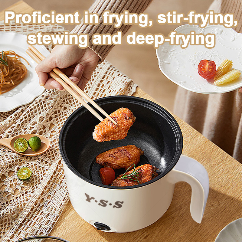 YSS Mini Rice Cooker Steamer Small Non Stick Hot Pot Multifunctional Electric Cooker L