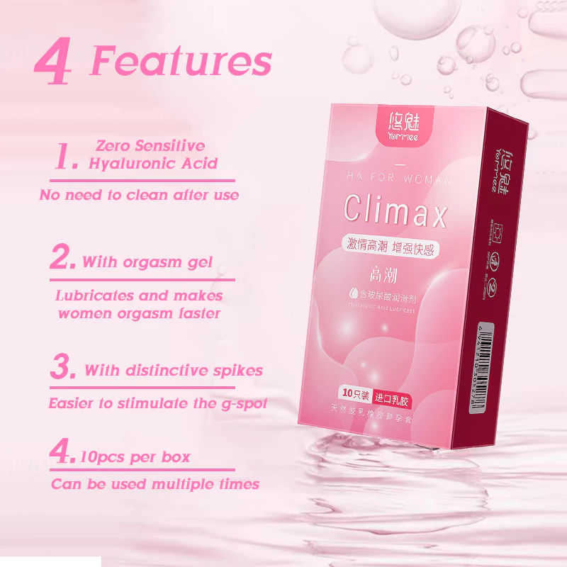 Condom 10pcs Original Ultra Thin Best Sex Condoms With Spike Yomee