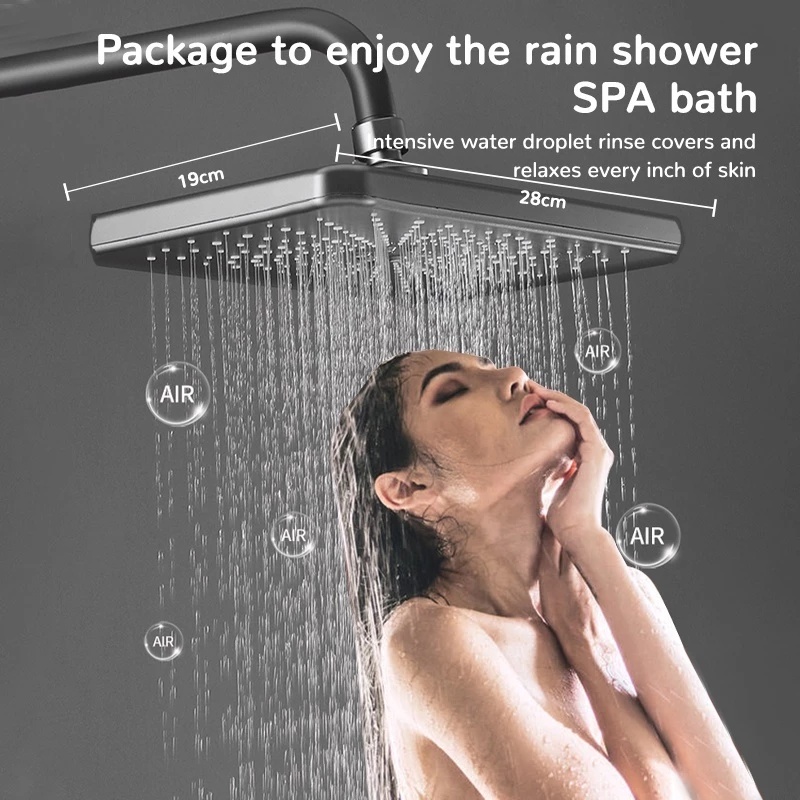 4 In 1 Shower Set Digital Display Shower Set Hot And Cold Shower Set