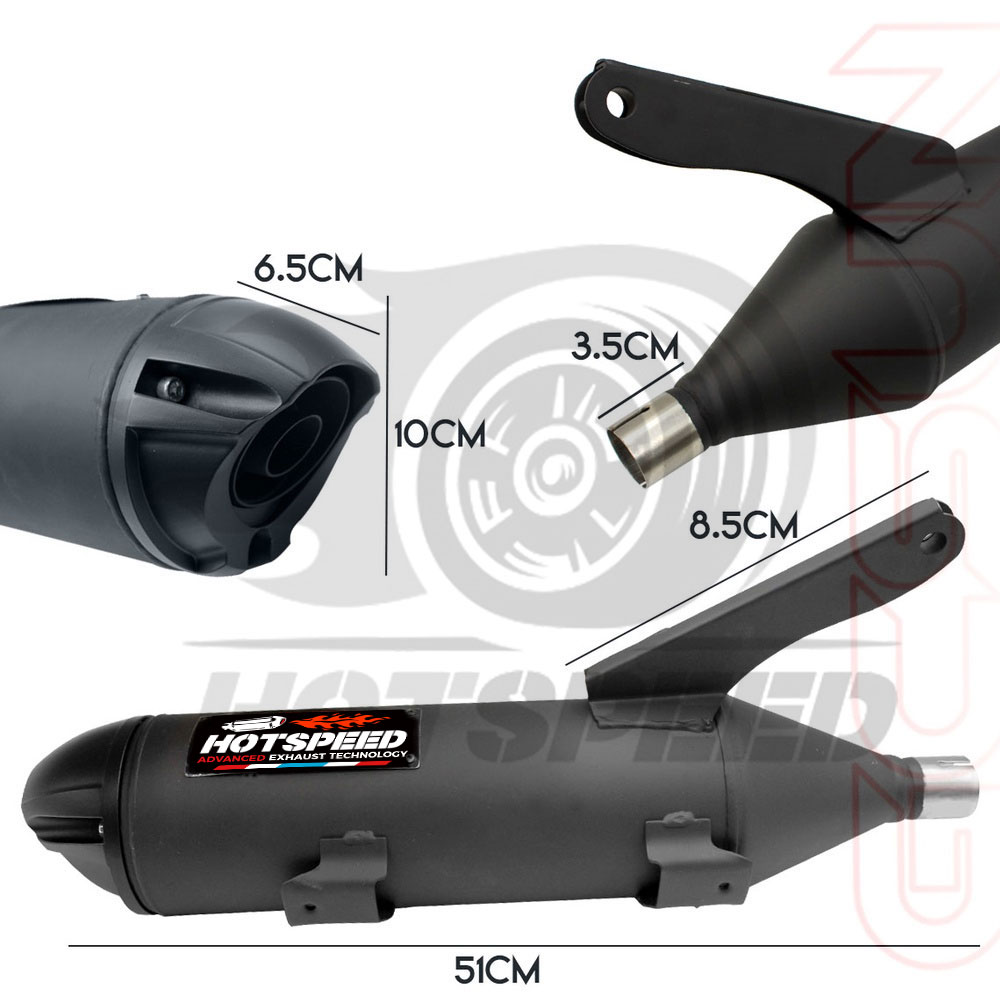 HOTSPEED Muffler Pipe For Mio I 125 Original Power Pipe Mio Sporty