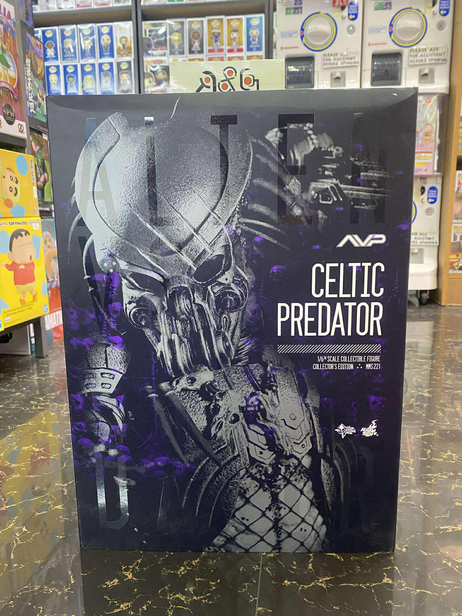 R G Hot Toys Alien Vs Predator Celtic Predator Scale Figure
