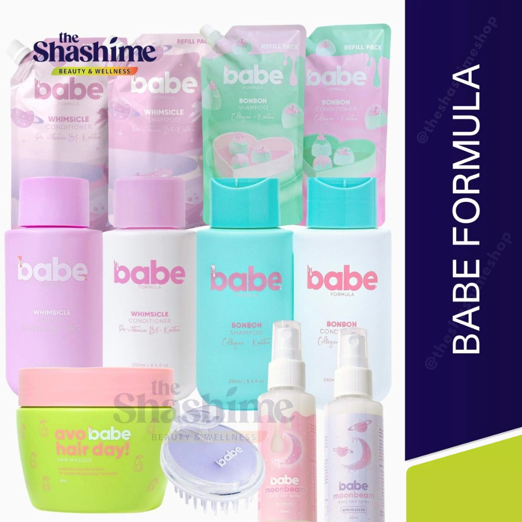 Babe Shampoo And Conditioner Nectar Bonbon Whimsicle Avo Hair