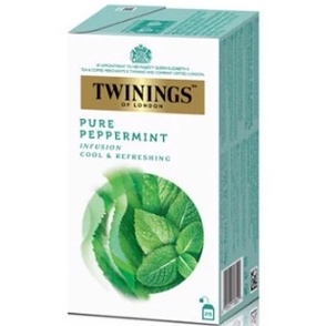 Twinings Of London Pure Peppermint Infusion Tea 25 Sachets X 2g