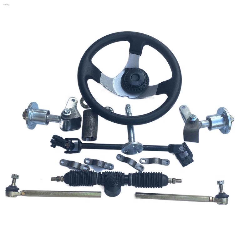 Modified Four Wheeled Go Kart Tricycle Front Suspension Kit Steering