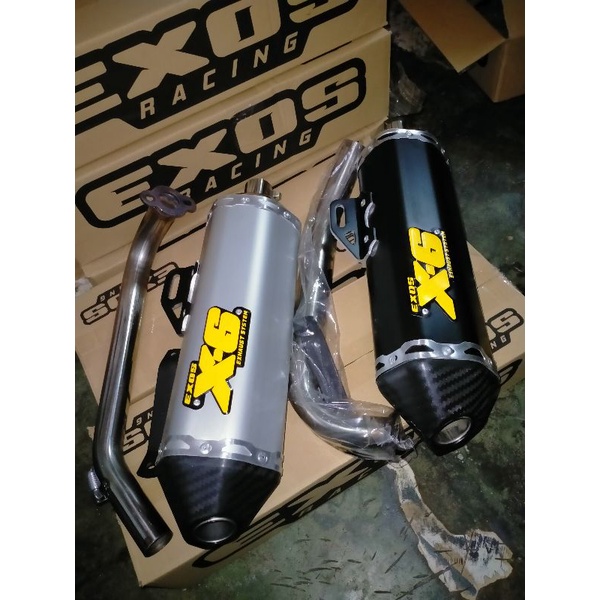 Exos X6 Pipe For Mio 125 Gravis Burgman Nmax V1 Soulty Gear125