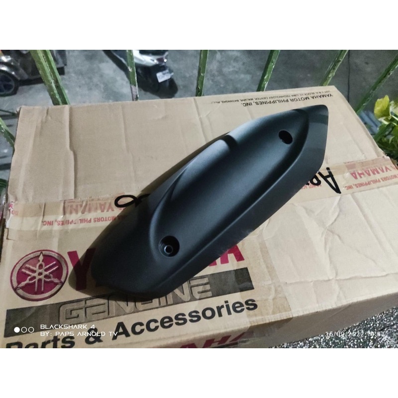 Yamaha Mio Gear Gravis Muffler Cover Heat Guard Shopee Philippines