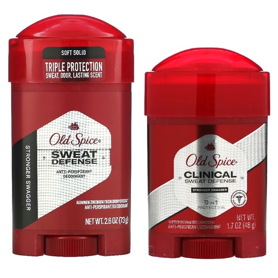 Old Spice Sweat Defense Or Clinical Anti Perspirant Deodorant Soft