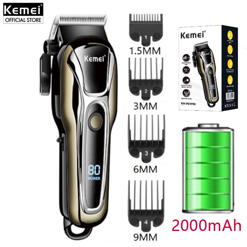 Kemei Hair Clipper For Men Beard Electric Cutter Hair Machine Haircut