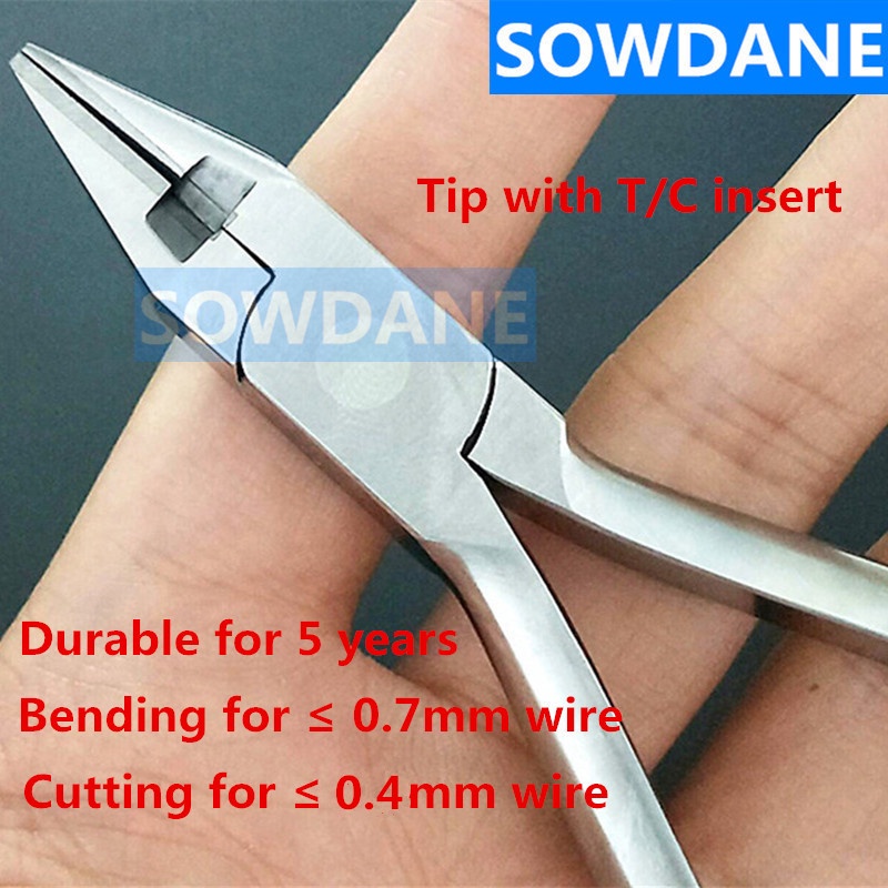 Dental Bird Beak Loop Wire Bend Bending Plier With TC Cutter Dental