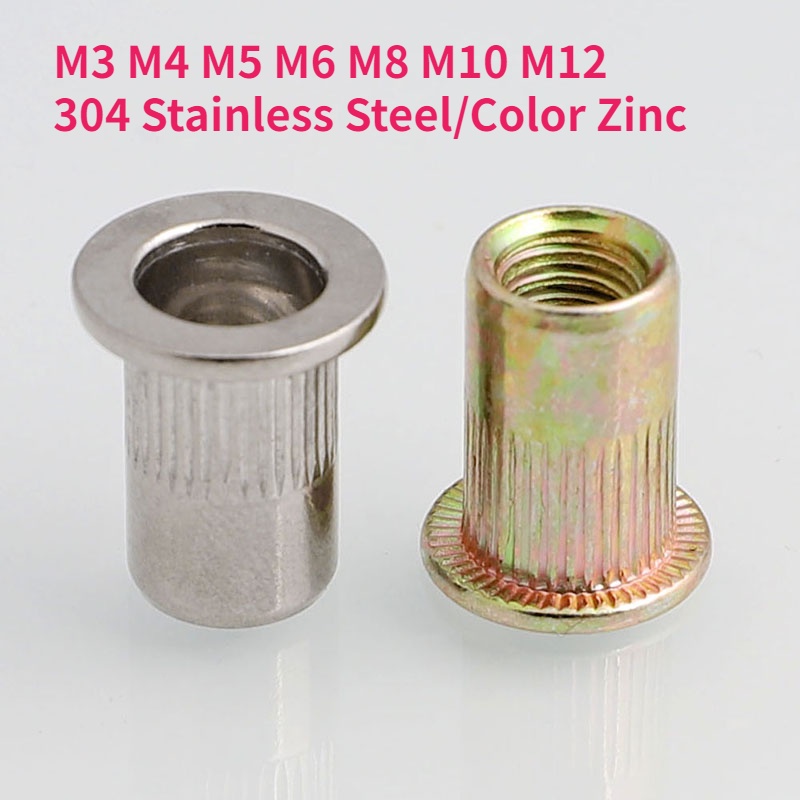 M M M M M M M Stainless Steel Color Zinc Flat Countersunk