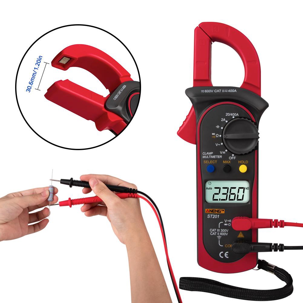 Aneng St Digital Multimeter Clamp Ammeter Transist Shopee Philippines