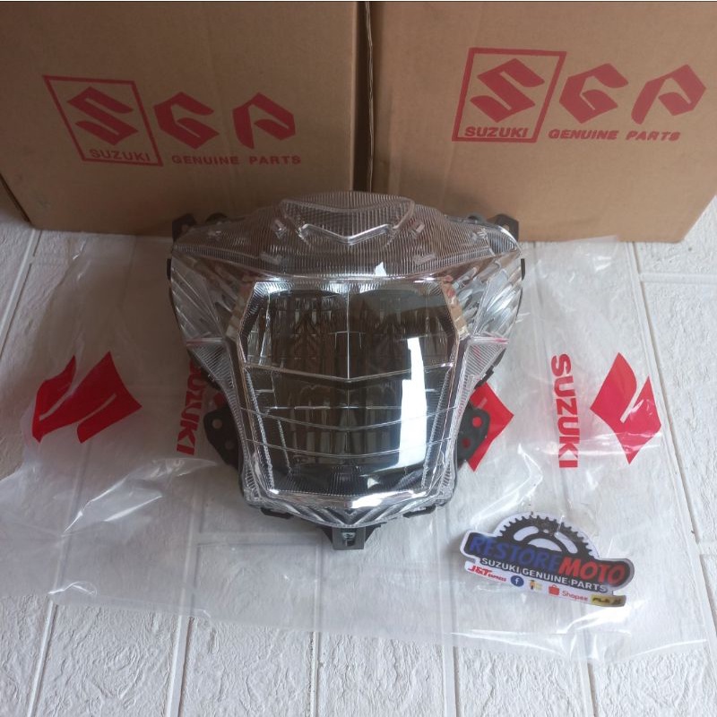 Sgp Headlight Unit For Suzuki Raider Fi Shopee Philippines