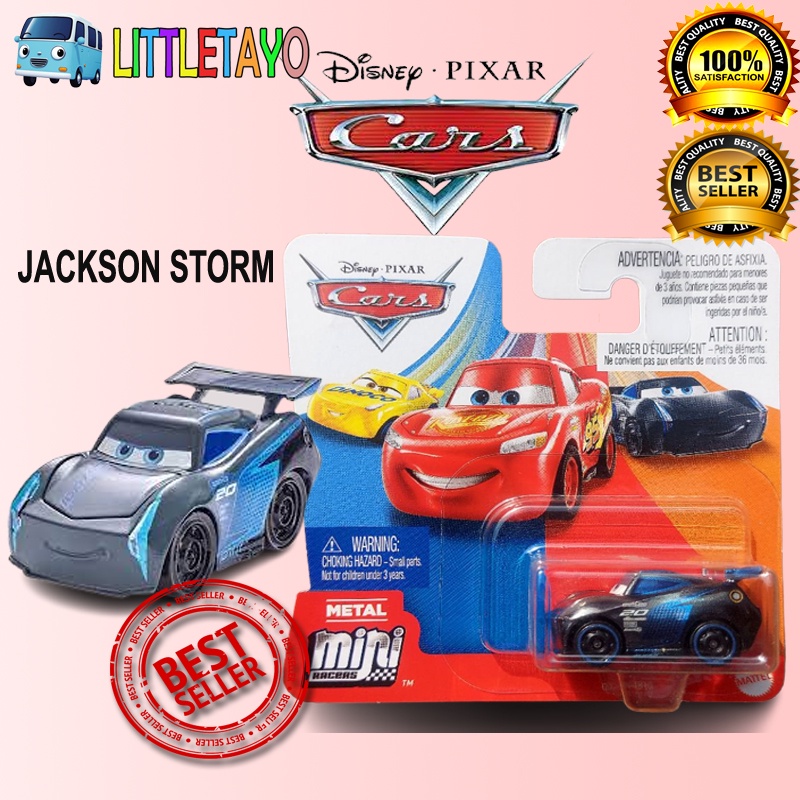 Cars MINI RACER FABULOUS LIGHTNING McQUEEN JACKSON STORM JIMBO RAMONE