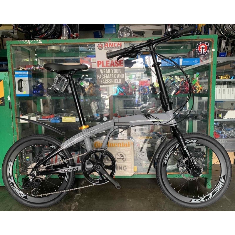 Folding Bike 20 Betta Fry 2 Keeper Alloy Hydraulic 8 Spd Shopee