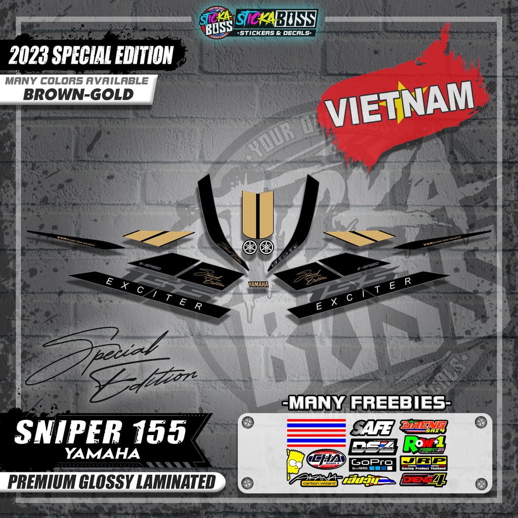 Sniper Vietnam Decals Special Edition With Freebiesy Zr