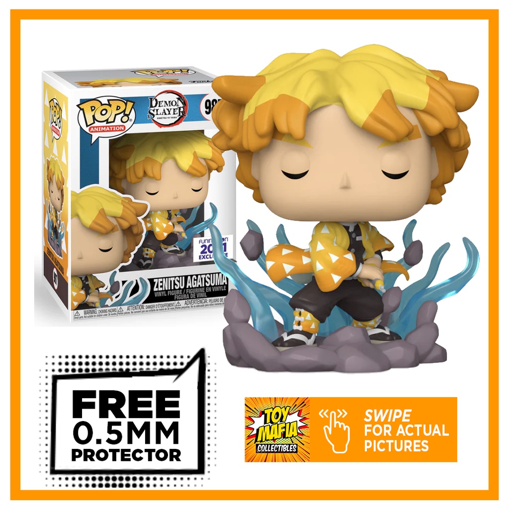 Zenitsu Agatsuma Demon Slayer Funko Pop Funimation Exclusive