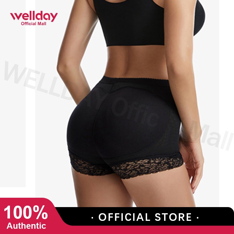 Wellday Women Padded Push Up Panties Butt Lifter Shaper Fake Ass