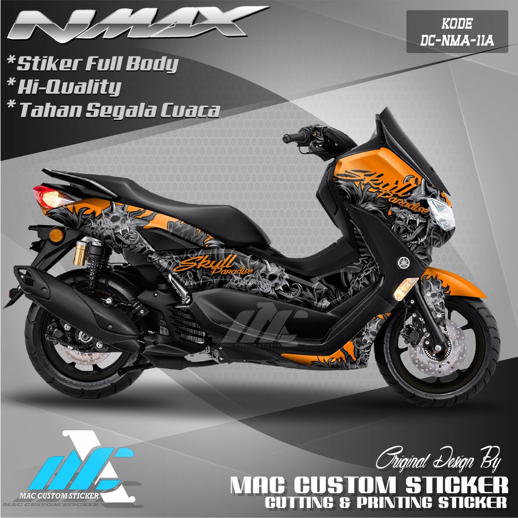 Decal Nmax New Sticker Full Block Nmax