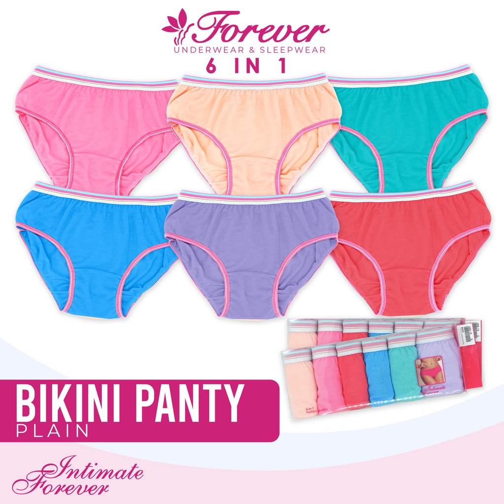 Intimate Forever Jab Wear Underwear Plain Colorful Leg Garter Bikini