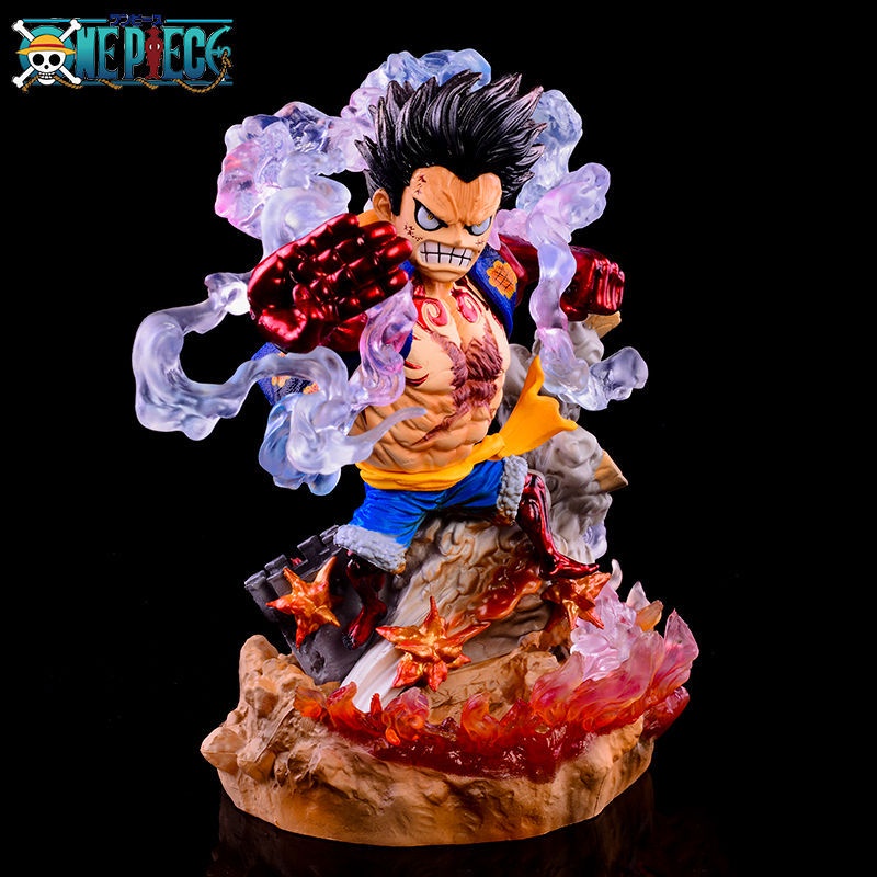 One Piece Nika Monkey D Luffy Squat Gear 5 GK MegaHouse Japanese Anime