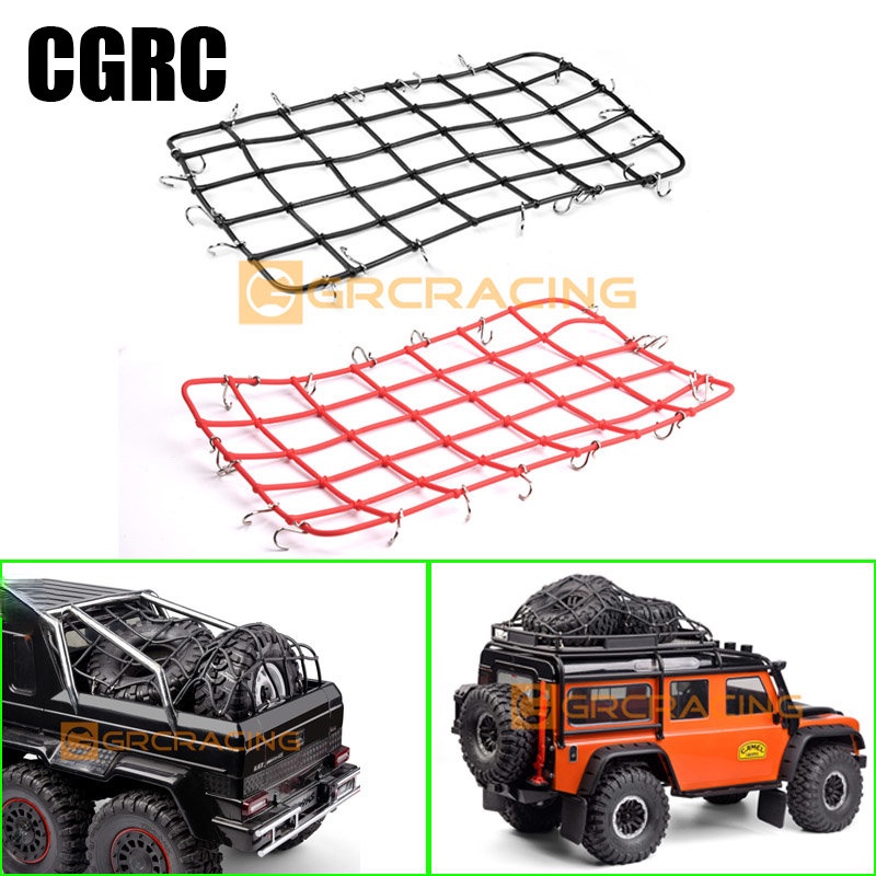 Rubber Luggage Net 25x15cm For 1 10 RC Crawler Car Traxxas TRX 4