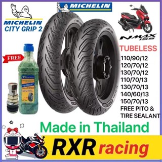 MICHELIN CITY GRIP 2 TUBELESS FREE TIRE SEALANT PITO By 12 By 13 110