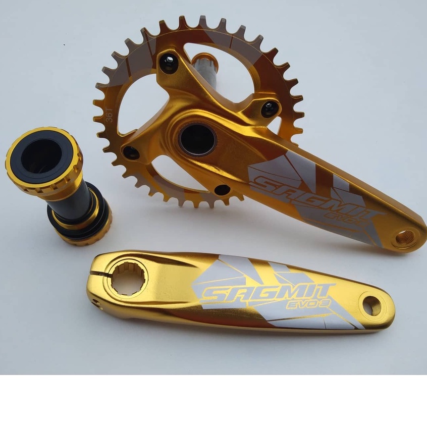 CHAINWHEEL SAGMIT EVO 2 3 HALLOWTECH 1X CRANKSET SAGMIT EVO 2 3