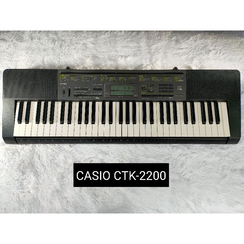 CASIO CTK 2200 CASIO PIANO KEYBOARD 2NDHAND PIANO Shopee Philippines