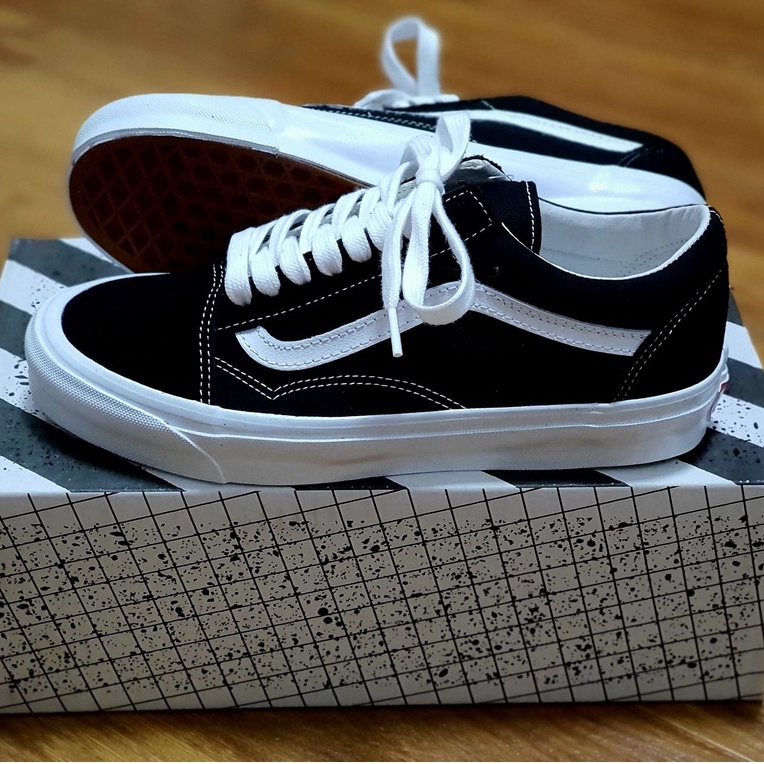 VANS Vault Old Skool LX Black White SS20 Shopee Philippines