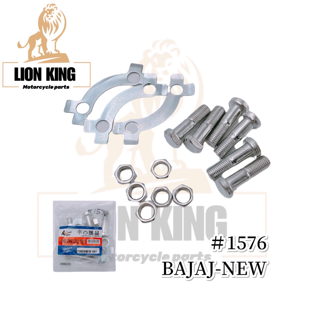 Motorcycle Parts Sprocket Bolt Set For Xrm Tmx Bajaj Dream Wave Rs