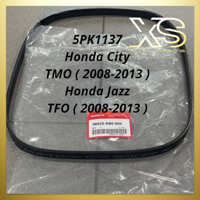 Honda City Tmo Jazz Tfo Fan Belt Rbo Pk Shopee