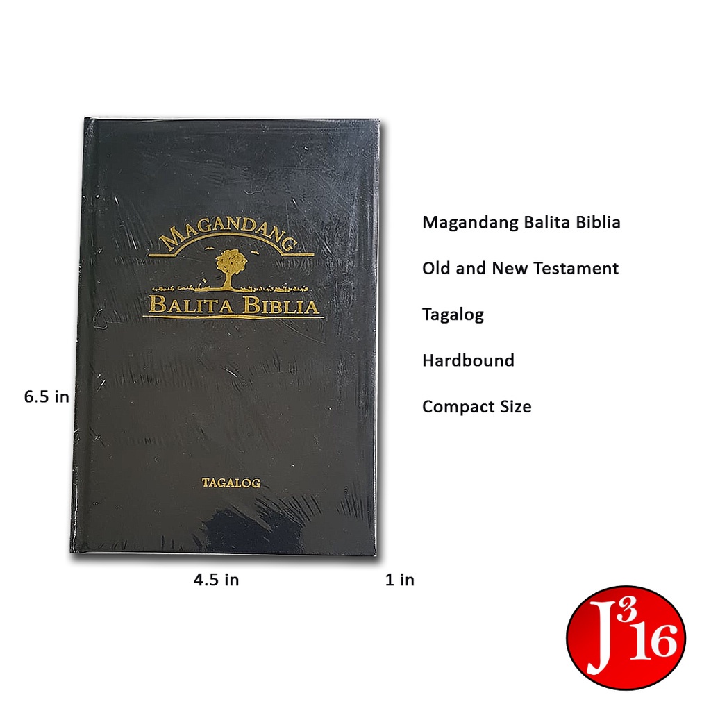 Bible Tagalog Version Magandang Balita Biblia Rtpv Tagalog Compact Hardbound X X Inches