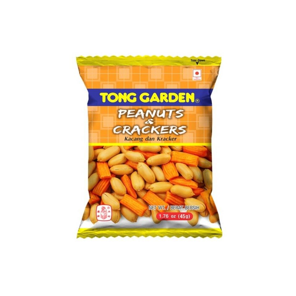 Tong Garden Peanuts Crackers 45G Shopee Philippines