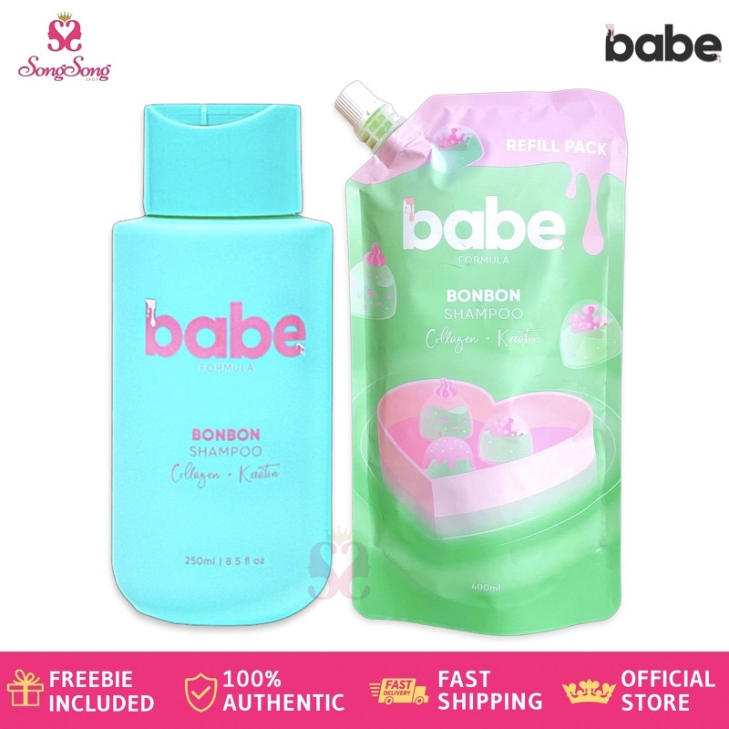 BABE FORMULA Bonbon Shampoo 250ml Refill Pack 400ml Shopee Philippines