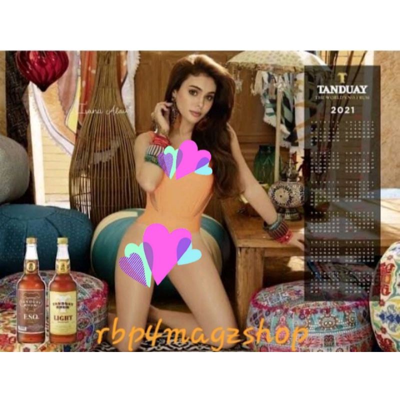 Ivana Alawi Tanduay Calendar Girl Shopee Philippines