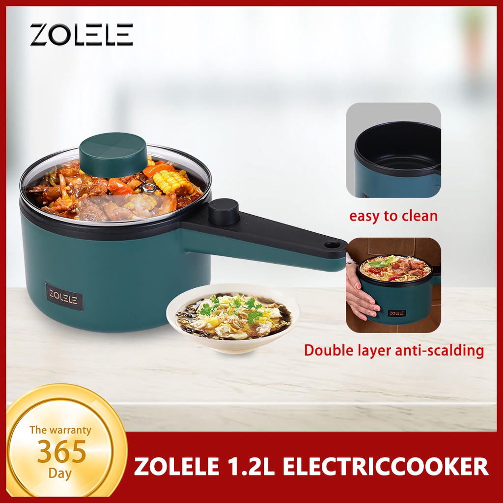 Zolele L Electric Cooker Hot Pot Multi Purpose Electric Pot Home Non