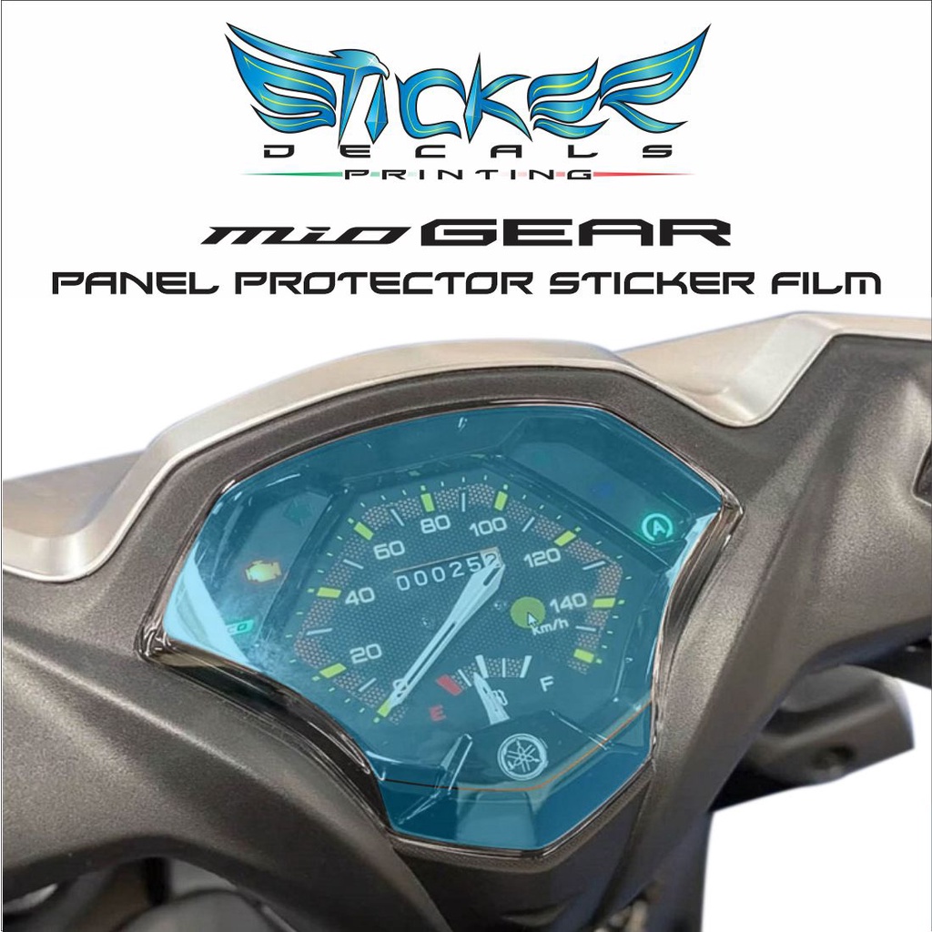 Buy Get Mio Gear Gauge Panel Protector Sticker Film Shopee