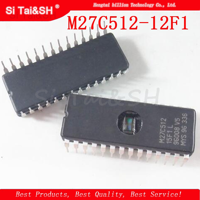 1pcs ST M27C512 12F1 27C512 DIP 28 EPROM IC CHIPS Drive IC新庆兴 Shopee