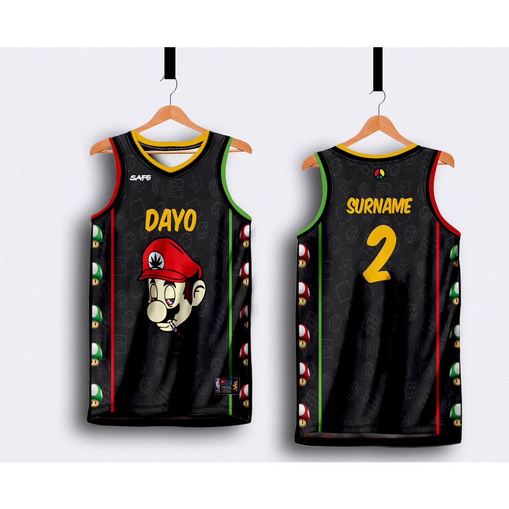 DAYO 01 BASKETBALL JERSEY FREE CUSTOMIZE OF NAME AND NUMBER ONLY Full