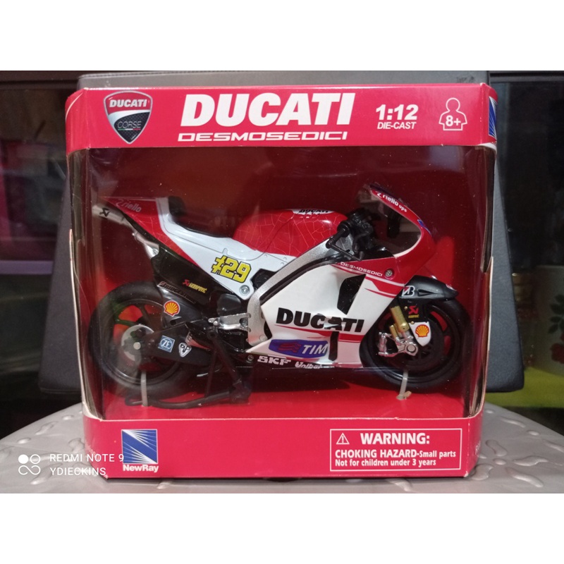 Newray Motogp Ducati Desmosedici Andrea Iannone Scale Shopee