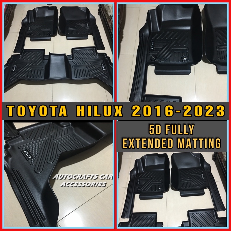 Toyota Hilux Conquest Revo D Extended Deep Dish Matting